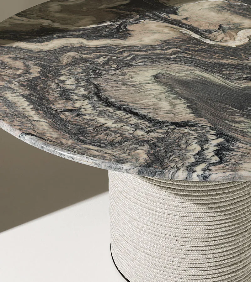 Ethimo - PATIO - Round table with marble top